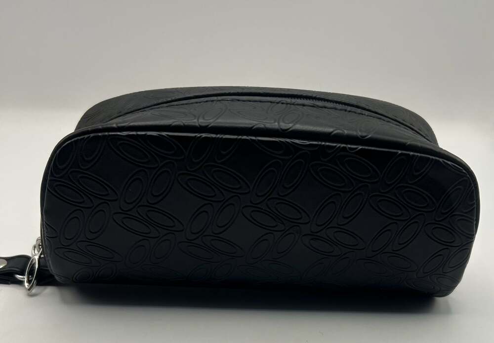 Oakley Embossed Ellipse Logo Soft Shell Zippered Sunglasses Case with Wristlet